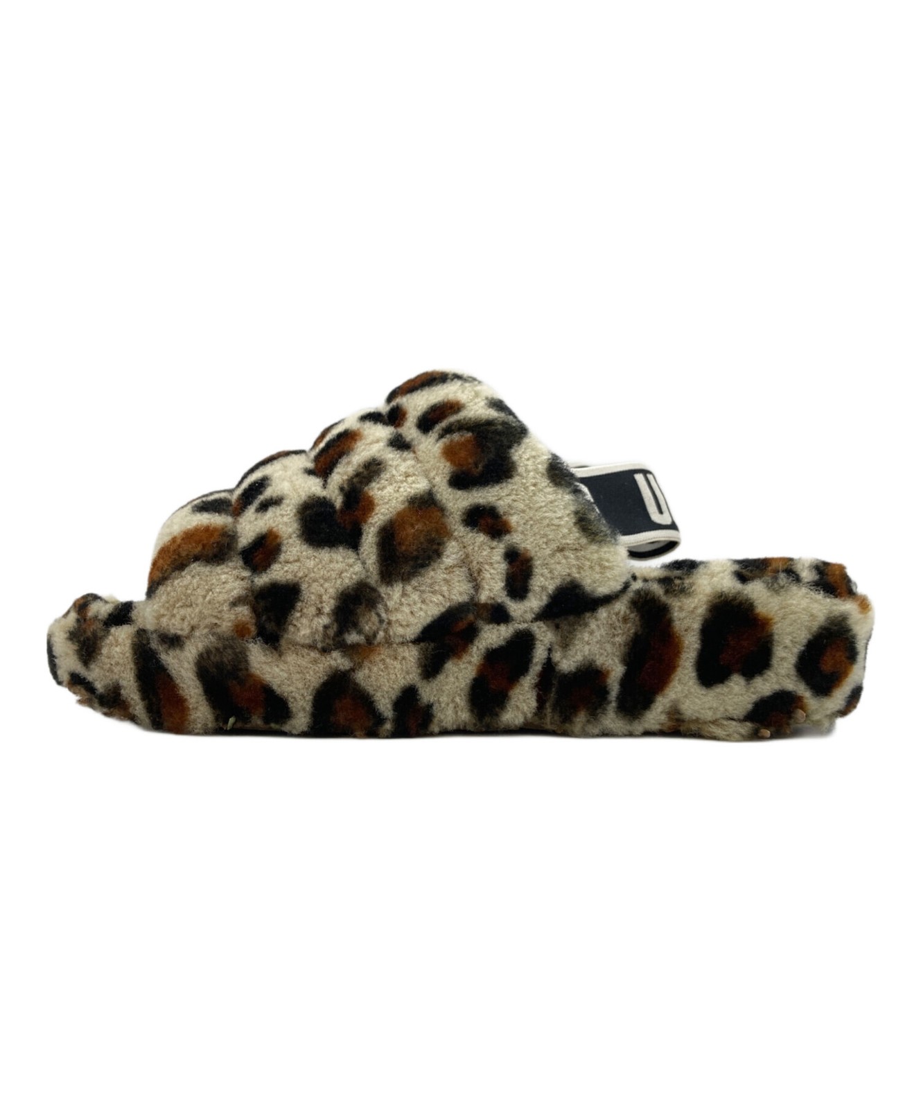 UGG Fluff Yeah Slide Leopard/ Beige/ Shearling Fl… - image 2