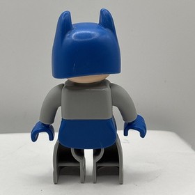 Lego DUPLO Batman Figure Replacement Specialty Character Blue No cape
