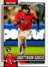 2026 Topps Series 1 - Base Player Number Variations Jhostynxon Garcia #316...