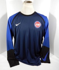 2018-19 Detroit Pistons # Game Issued Navy Shooting Shirt 2XLT 712376S
