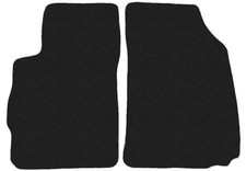 Front Fußmatten Velour für Chevrolet Aveo III T300 2011-2014, Anthrazit x14 Rand