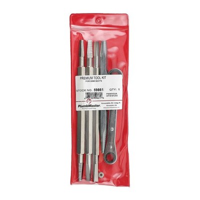 PPG 59861 for PlumbMaster Case-Hardened Steel Premium Bibb Seat Wrench Kit