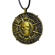 EDERUMI Halloween Pirate Necklace, Pirate Costume Accessories, Jewelry, Rotat...