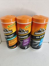 3 X Armorall Wipes Car Wipes Protective Cleaning Glass New P1