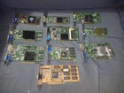 Lot 10x Mixed GPU Video Cards Retro (Nvidia / ATI / Matrox / S3 / SIS) *faulty?*