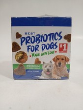 Probiotics Dogs Digestive Enzymes for Good Health 30 Day Supply New Sealed