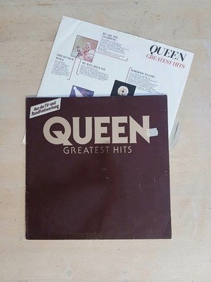 QUEEN VINYL LP  81 GER First Press Greatest Hits EX/VG (++) Vinyl = TOP