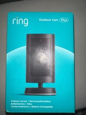 Ring Außenkamera Plus Akku Outdoor Camera Plus Schwarz (Neueste Generation) OVP
