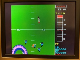 10 YARD FIGHT a PCB from IREM in 1983. Rewired to JAMMA.