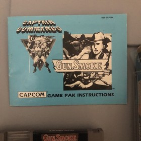 Gun.Smoke (Nintendo NES) *COMPLETE IN BOX - TESTED*