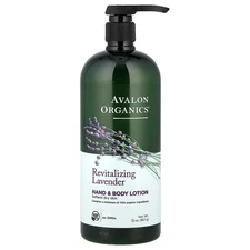 Avalon Organics Hand  Body Lotion Lavender 32 oz 907 g Hypoallergenic, Leaping