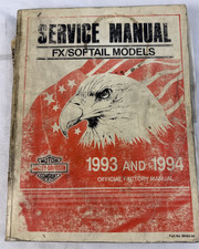 1993 AND 1994 HARLEY DAVIDSON SOFTAIL MODELS SERVICE MANUAL 99482-94