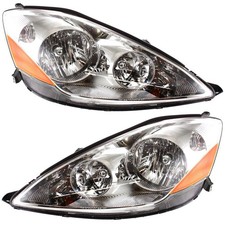 Headlight Set For 2006-10 Toyota Sienna Halogen Driving Lamp To2502172 To2503172 Headlight Set For 2006-10 Toyota Sienna Halogen Driving Lamp To2502172 To2503172
