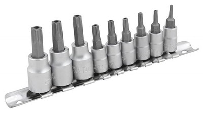PERFORMANCE TOOL 9 Pc Tamper Proof Star Skt S WILW1385