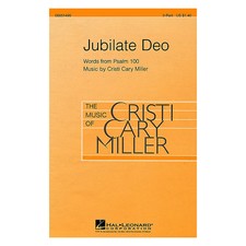 Hal Leonard Jubilate Deo 2-Part composed by Cristi Cary Miller
