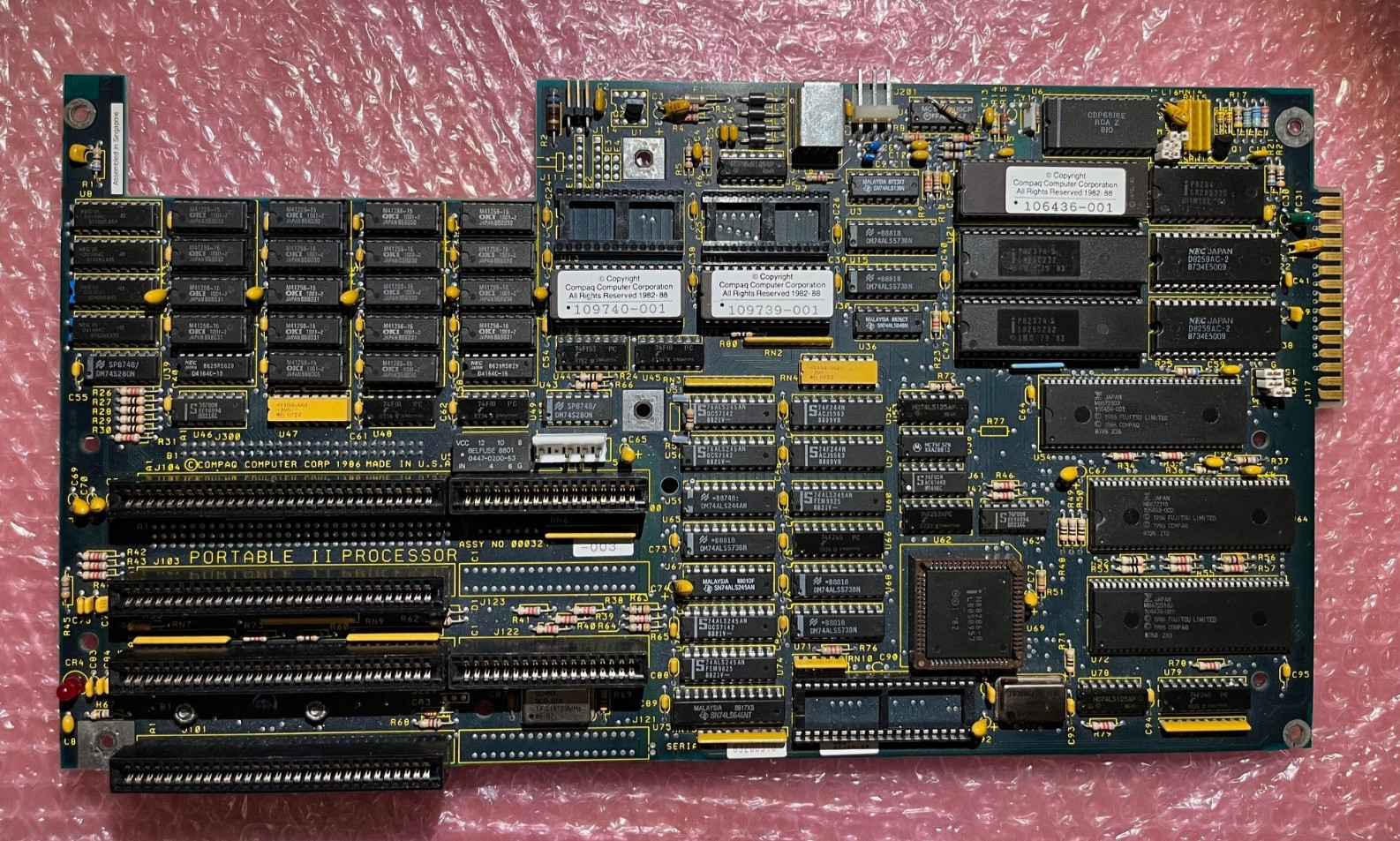 Compaq Portable II (Model #2650) - System Motherboard - P/N#000324