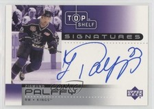 2002-03 Upper Deck Top Shelf Signatures Ziggy Palffy Zigmund #ZP Auto 07vd