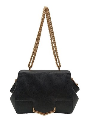 BARBARA MILANO Umhängetasche Groß Damen Tasche schwarz Party-Look