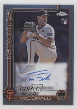 2025 Topps Chrome Rookie Auto Trevor McDonald #RA-TMC Auto 1g1q