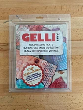 New Gelli Arts 8 x 10 Gel Printing Plate Made in USA 20.32 cm x 25.40 cm