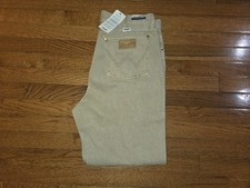 Wrangler Women  s Wild West 603 High Rise Straight BEIGE Jeans size 32/28 NEW TAG