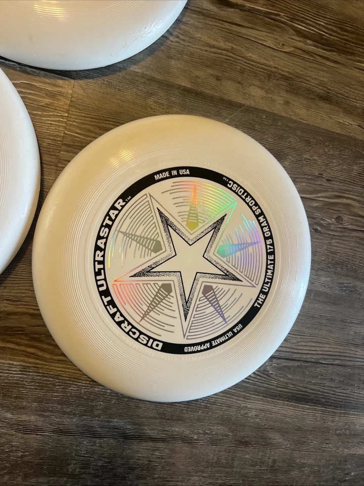 Disco volador 3 discos voladores 175 gramos ultra star sport usado EE. UU. Ultimate Foto 3 de 4