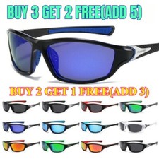 2025 Polarized Sunglasses Men Women Retro Square Sport Fishing Cycling Driving /