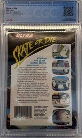 Skate or Die CGC 7.5 Nintendo NES 1989 CIB Complete in Box! REV-A L@@K!