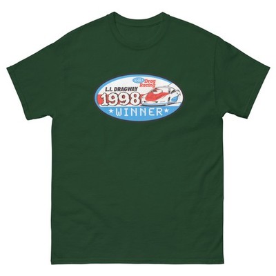 LONG ISLAND DRAGWAY WESTHAMPTON 1998 WINNER T-SHIRT DRAG STRIP RACING