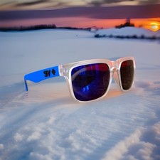 NEW SPY  OPTICS Sunglasses USA Red Clear Blue KEN BLOCK 43 Helm PROMO UV400