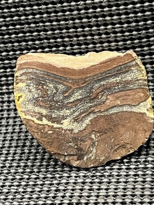 8.9oz Zebra Jasper 2 1/2 X 2 X 1 3/4 Rough Rock Lapidary #200