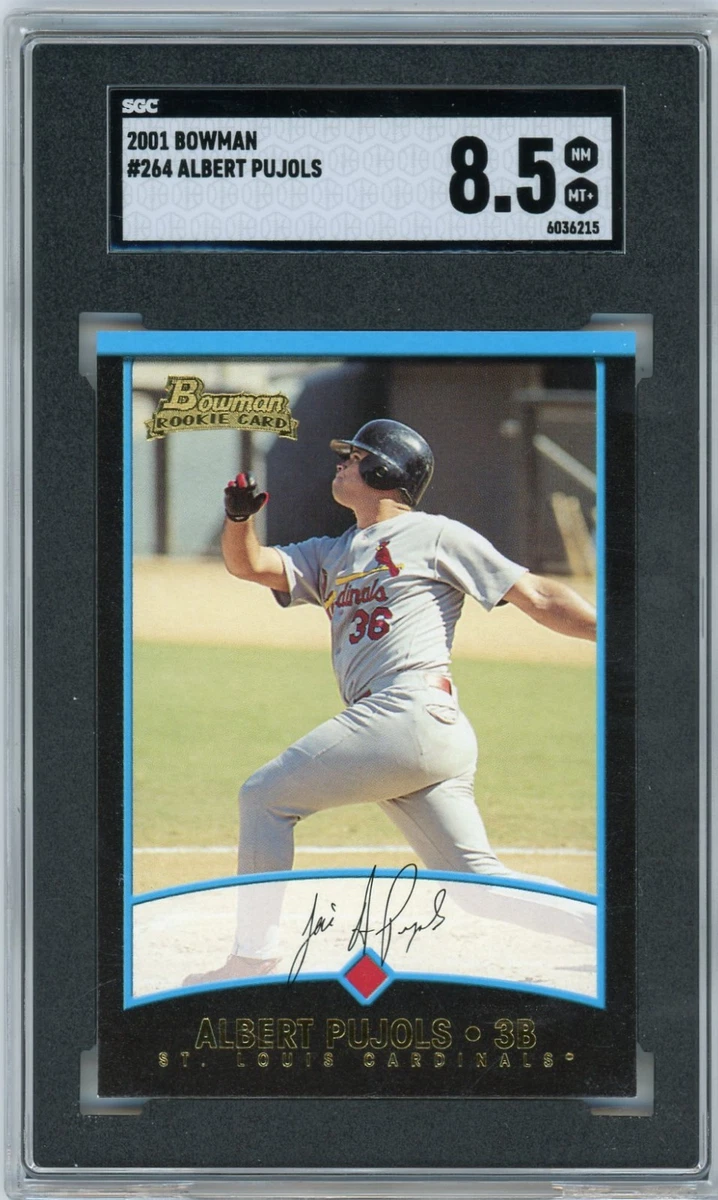 25+ Bowman Albert Pujols Rookie Baseball Sports Trading Cards