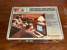 Vintage NOS Commodore Vic-20 Computer w/PET Keys, 6 Games, Tested WORKS NEW MINT