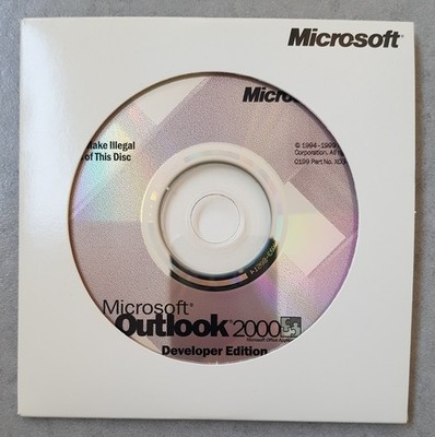 Microsoft Outlook 2000 Developer Edition CD English