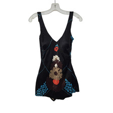 Vintage 70s 80s Swimdress Swimsuit Perfection Fit Roxanne B Cup Union Made S M