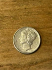 1943D Mercury Dime AU+
