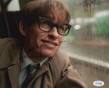 Eddie Redmayne Theory of Everything Autographed Signed 8x10 Photo COA 