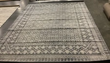 IVORY / LIGHT GREY 8'-0" x 10'-0" Flaw in Rug Reduced Price 1172671320 BNT899C-8