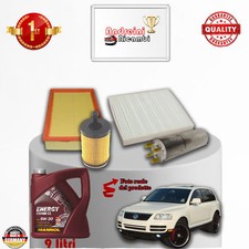 KIT TAGLIANDO FILTRI + OLIO VW TOUAREG 2.5 TDI 128KW 174CV DAL 2003 -> 2010
