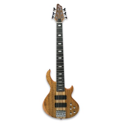 6 String Electric  Bass Guitar Millettia Laurentii+Okoume body w/ bag