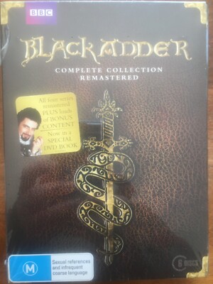 BlackAdder The Complete Collection Remastered dvd box Roman Atkinson black adder