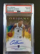2021 Origins Cameron Thomas Rookie Auto Gold  /10