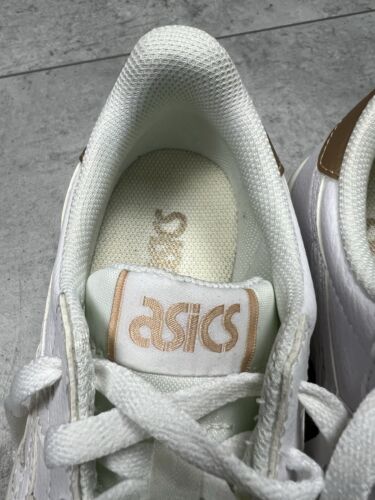 Asics Japan S White / Gold Women’s Trainers Size - UK 5.5 - Picture 10 of 11