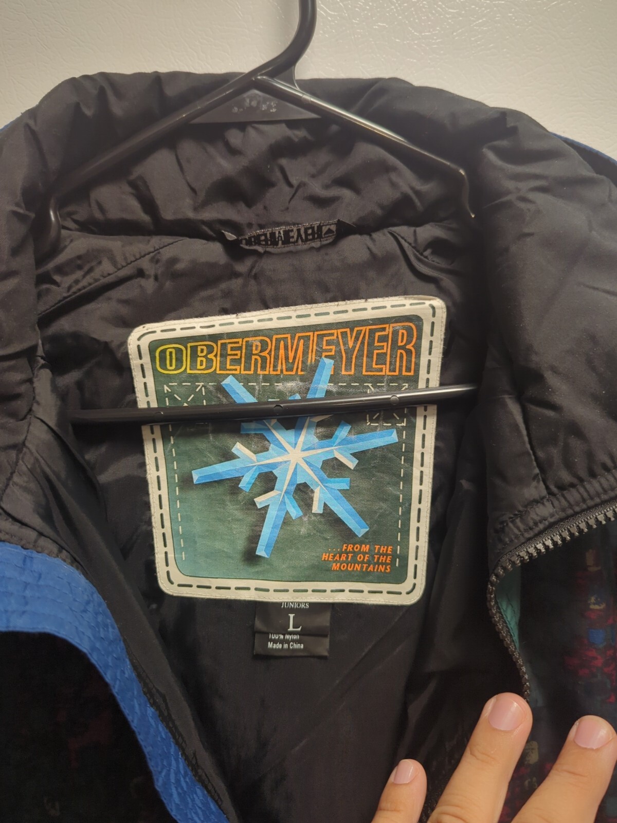 Vintage Obermeyer Arrowhead Pattern Half Zip Jack… - image 8