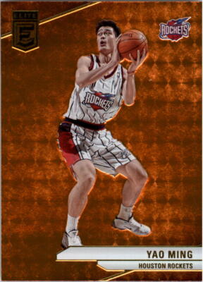 2023-24 Elite Orange #148 Yao Ming