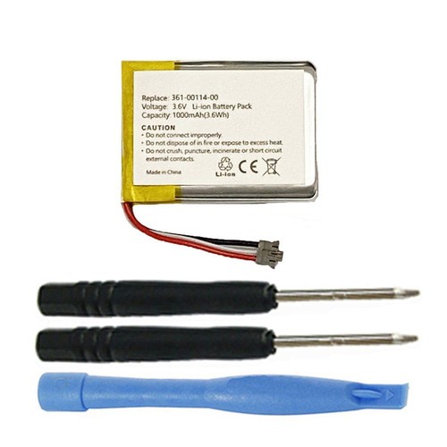 Batterie De Remplacement Pour Garmin 361-00035-00 - 1000mAh, 3.7V, Li-ion, Par La Marque Vhbw, Neuf Sous Emballage