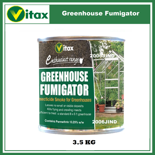 Vitax Greenhouse Fumigator Insecticide Smoke For Greenhouses 3.5g