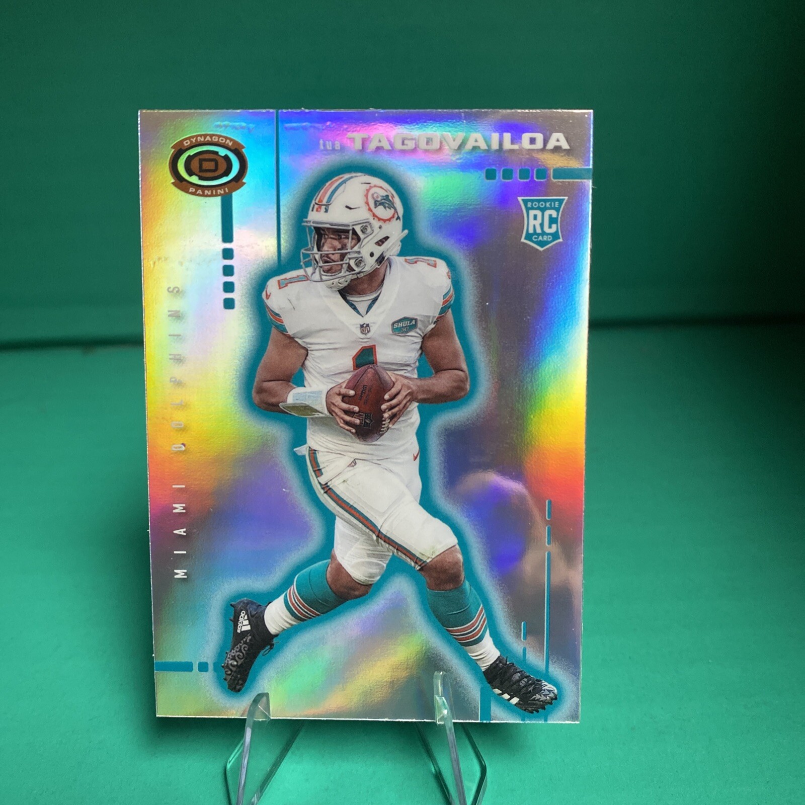 Tua Tagovailoa Dynagon Rookie RC 2020 Chronicles Card #D-2 Miami Dolphins