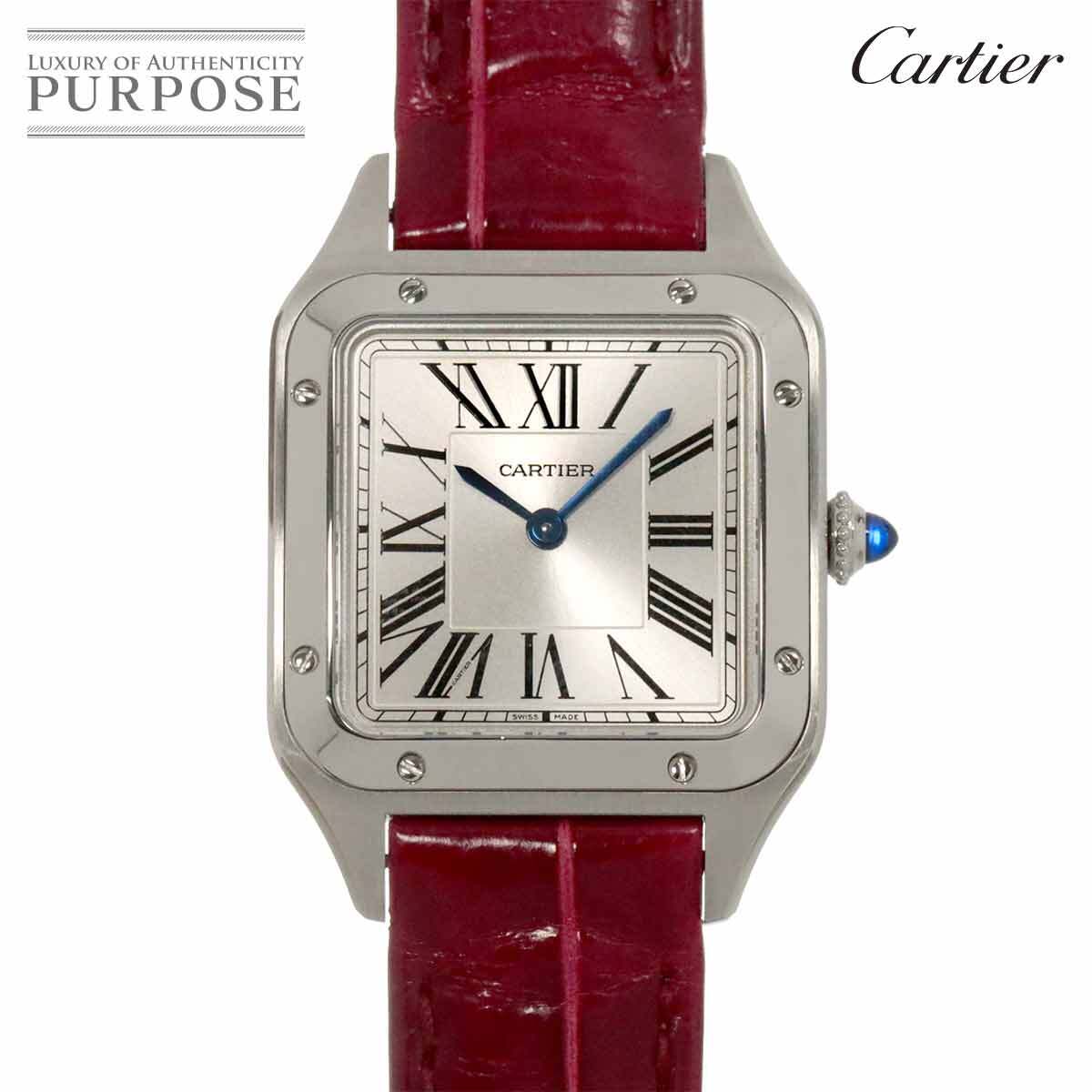 Cartier サントス・デュモン　wssa0023 カルティエ / CARTIER サントス デュモン SM WSSA0023 シルバー