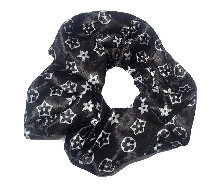 Black Hair Scrunchies for Women